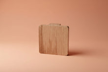 Charger l'image dans la galerie, Bouton carré Poignée de meuble en chêne massif (massive oak) 50mm / 1,97" ou 80mm / 3,14"
