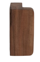 Charger l'image dans la galerie, Bouton Demi Carré en noyer massif (massive oak) de 60 à 100mm de côté / 2,36" à 3,93"