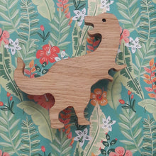 Charger l'image dans la galerie, Bouton de meuble Thème "Les Dinosaures"en chêne massif