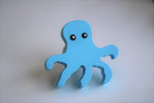 Charger l'image dans la galerie, Bouton de meuble Pieuvre peint avec relief Touch3D