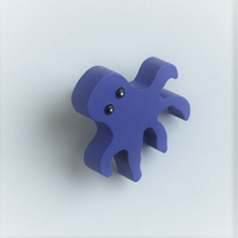 Charger l'image dans la galerie, Bouton de meuble Pieuvre peint avec relief Touch3D