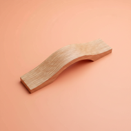 Poignée plate en chêne massif (massive oak) longueur 150mm / 5,90